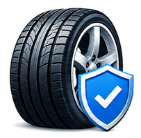 Warrantied new tires