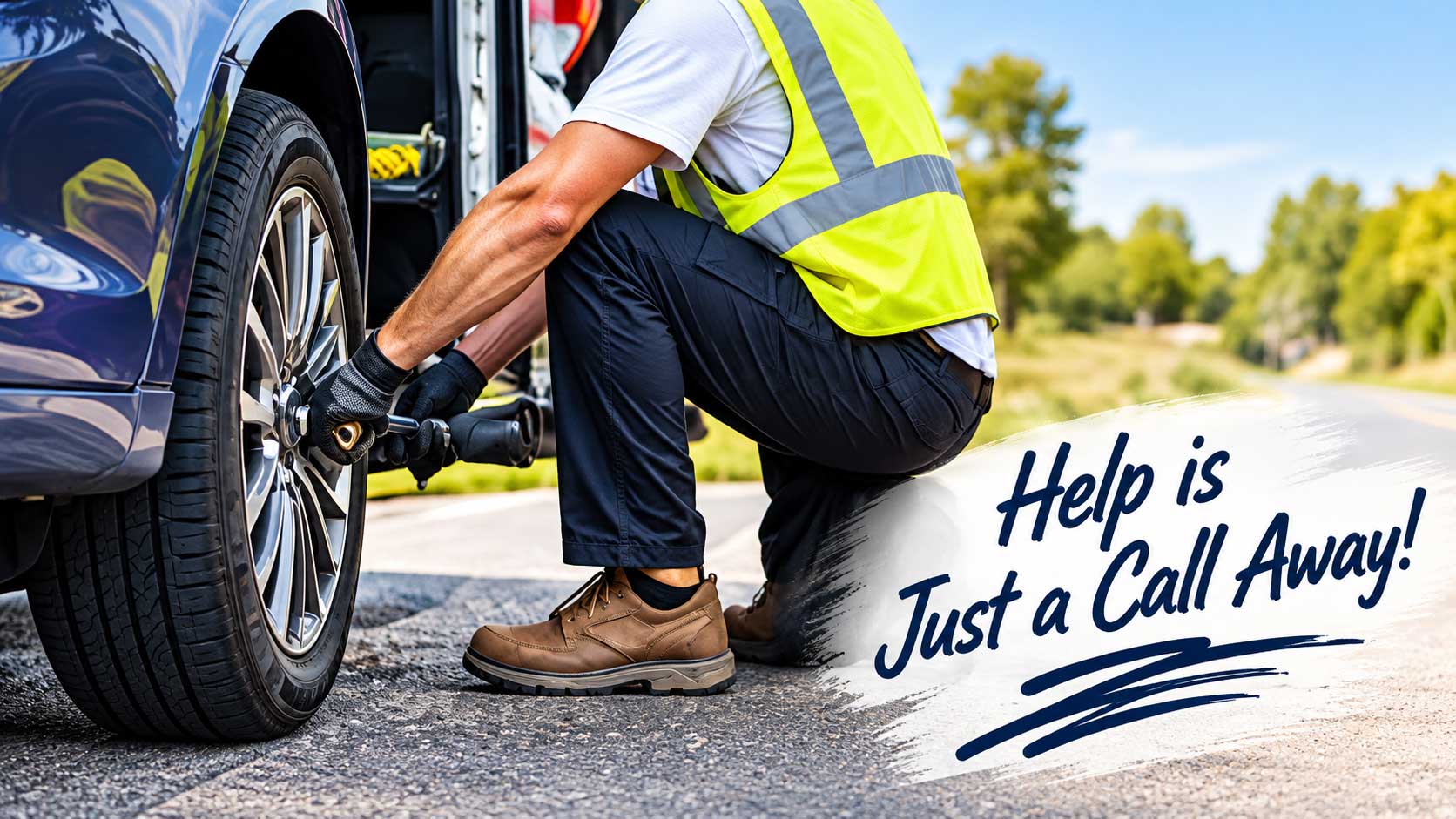 Mobile tire service