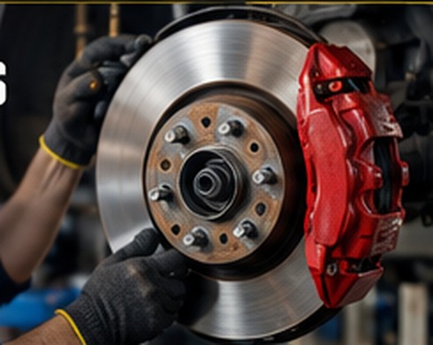 Brake service at Tito Tire Solutions